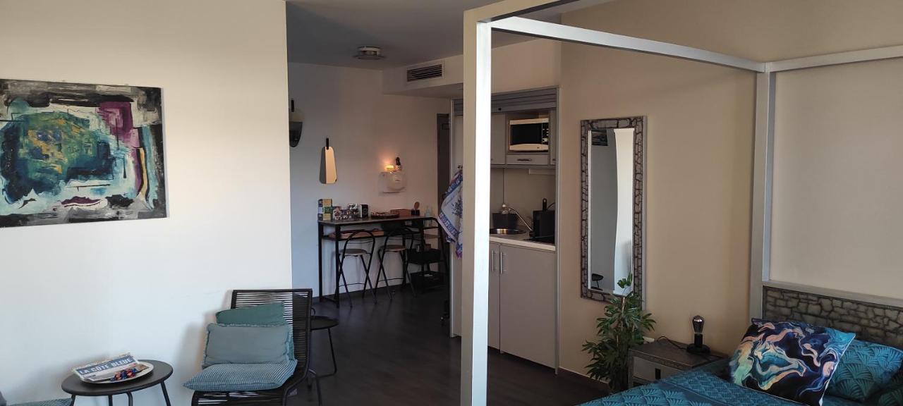 grand studio terrasse de standing vue mer et village Carry-le-Rouet Eksteriør bilde